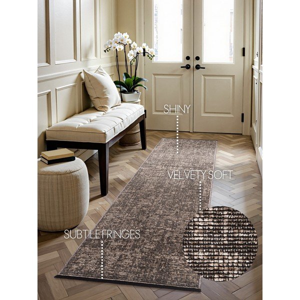 Béžový běhoun 80x250 cm Prisma – Elle Decoration-image-1