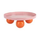 Kovový dekorační tác ø 20 cm Double Funky – PT LIVING