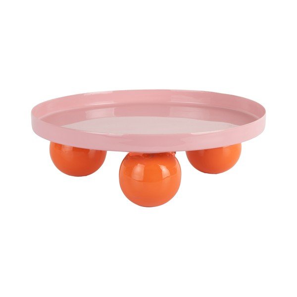 Kovový dekorační tác ø 20 cm Double Funky – PT LIVING