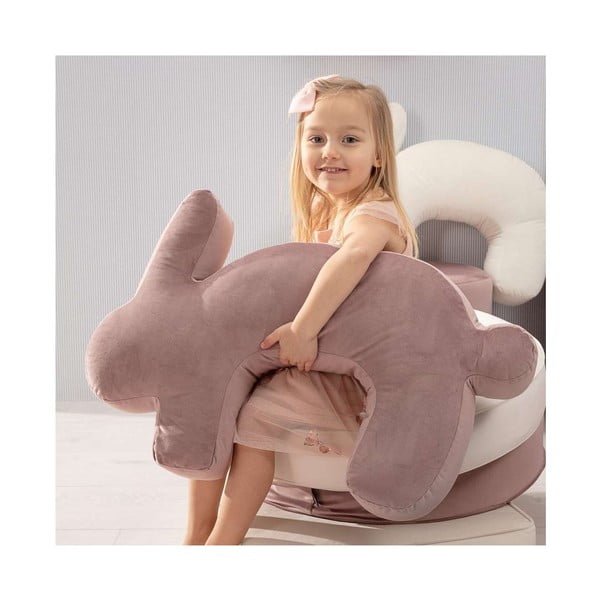 Kojicí polštář v mentolové barvě Velvet Bunny – Yellow Tipi-image-3