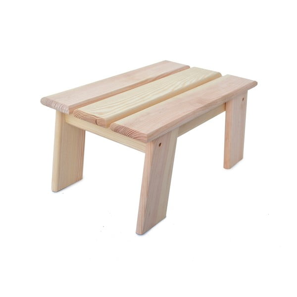 Stolička z borovicového dřeva v přírodní barvě – Rojaplast-image-1