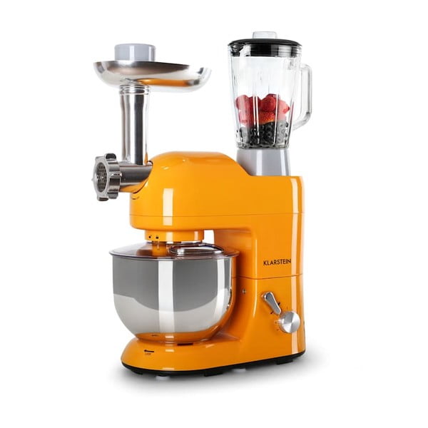 Oranžový multifunkční kuchyňský robot Klarstein Lucia Orangina