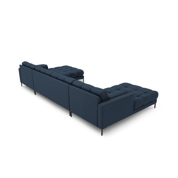 Modrá rohová pohovka do "U" Bali – Cosmopolitan Design-image-4