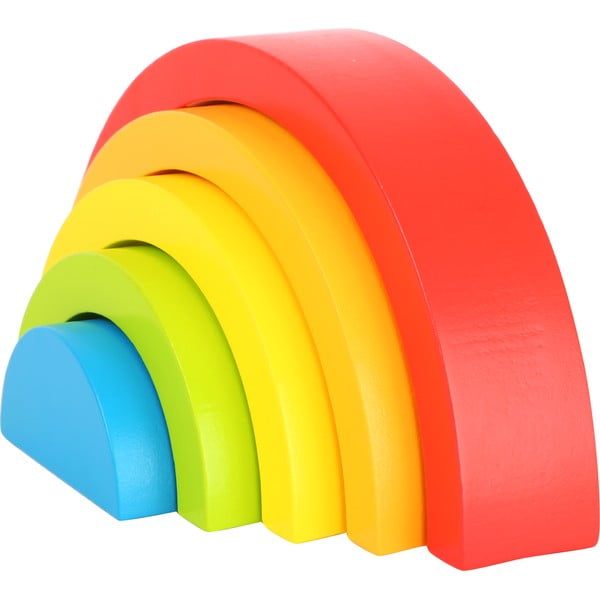 Dětská dřevěná skládací hra Legler Rainbow-image-3