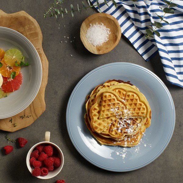 Modrý porcelánový talíř Villeroy & Boch Like Color Loop, ø 28 cm-image-1