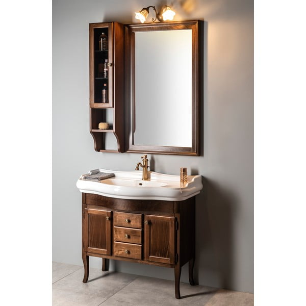 Bílé keramické umyvadlo 100x54,5 cm Retro – Sapho-image-4