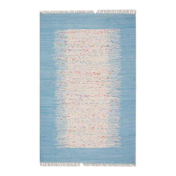 Světle modrý koberec Eco Rugs Akvile, 120 x 180 cm