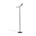 Černá LED stmívatelná stojací lampa (výška 160 cm) Orey – Kave Home