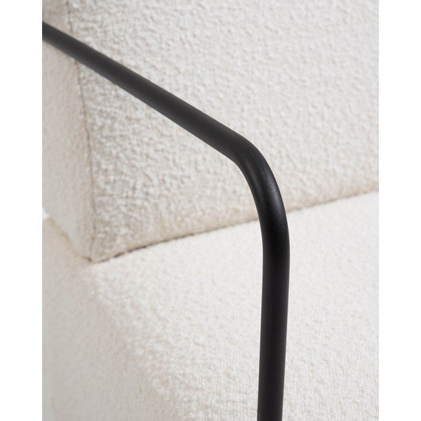 Bílé křeslo Gamer - Kave Home-image-1