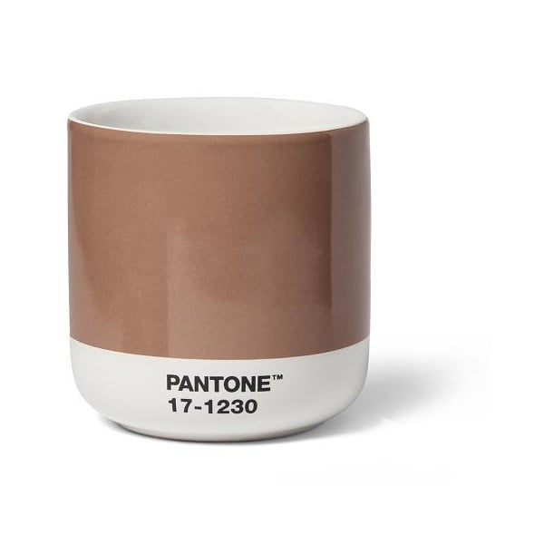 Světle hnědý keramický hrnek 175 ml Cortado Mocha Mousse 17-1230 – Pantone
