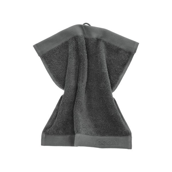 Tmavě šedý froté bavlněný ručník 30x30 cm Comfort – Södahl-image-1
