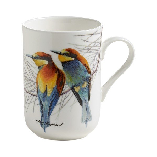 Hrnek z kostního porcelánu Maxwell & Williams Birds Eaters, 330 ml