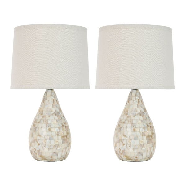 Sada 2 stolních lamp Safavieh Samantha
