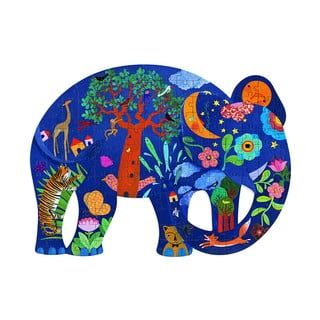Dětské puzzle se 150 dílky Djeco Elephant