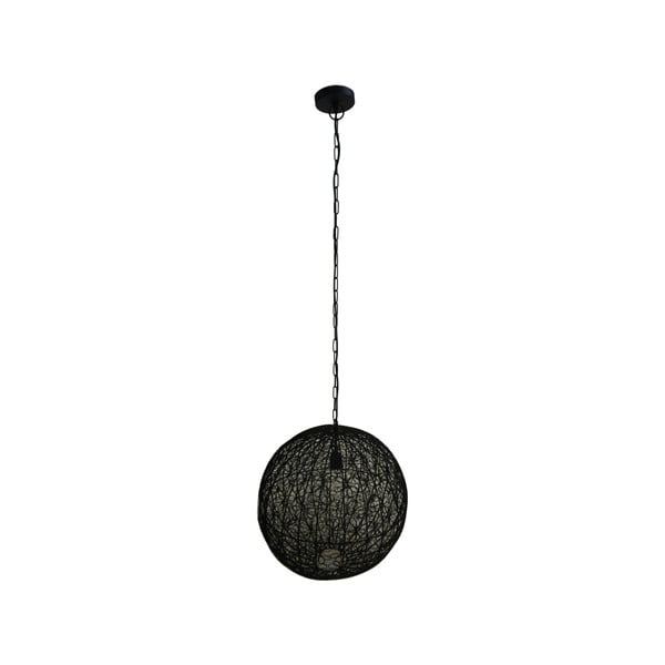Černé závěsné svítidlo HSM collection Pendant Flower, ⌀ 54 cm