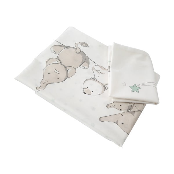 Bavlněné dětské povlečení do postýlky 80x80 cm Strenenzauber – Roba-image-2