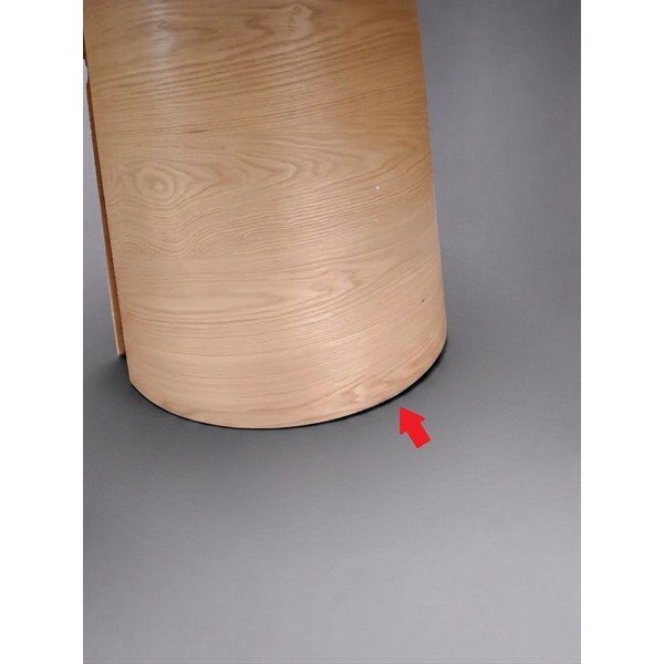 Kulatý jídelní stůl v dekoru dubu ø 137 cm Cep - II. jakost – Teulat-image-3