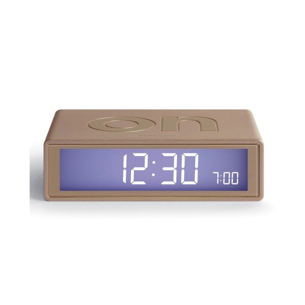 Překlápěcí budík Flip, okrový