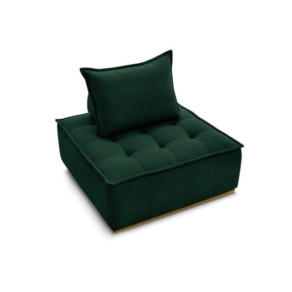 Tmavě zelené žinylkové křeslo Elisa – Bobochic Paris-image-4