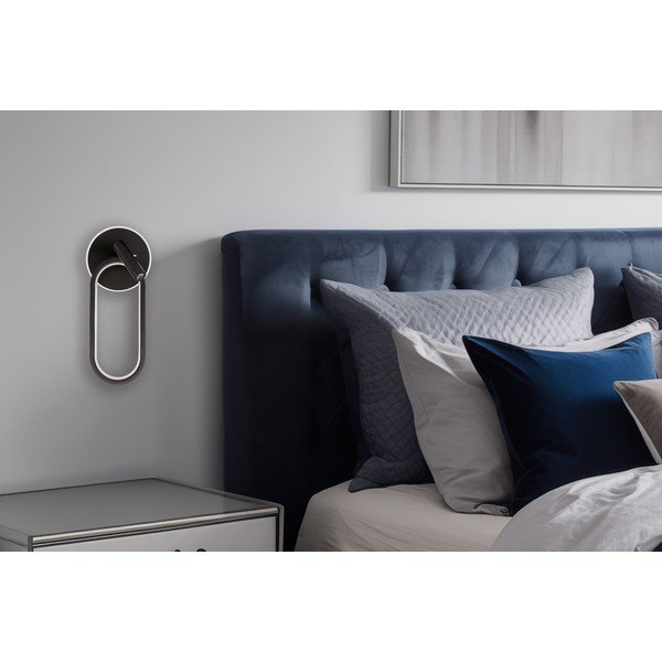 Černé LED nástěnné svítidlo Monet – Candellux Lighting-image-1