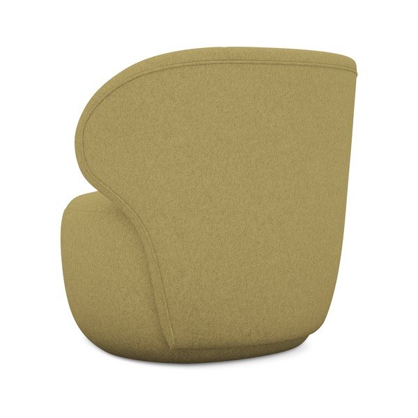 Křeslo v hořčicové barvě Kama – Makamii-image-3