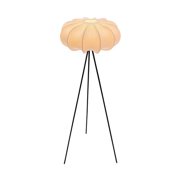 Bílá stojací lampa s textilním stínidlem (výška 147 cm) Cafee – Candellux Lighting-image-2