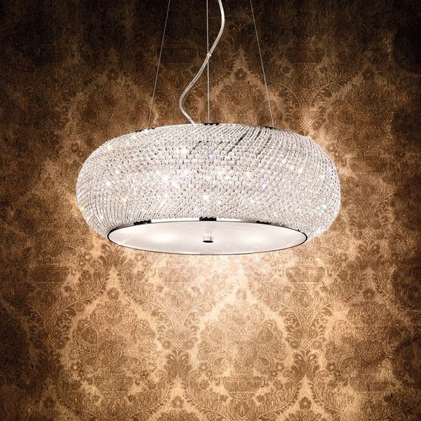 Stropní svítidlo z broušeného skla Evergreen Lights Jezebel-image-2
