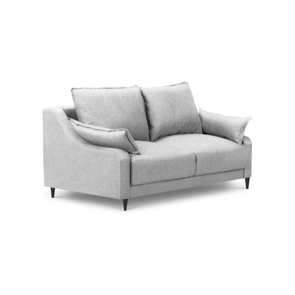 Světle šedá pohovka Mazzini Sofas Ancolie, 150 cm-image-2