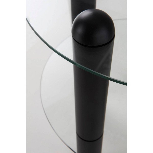 Skleněný kulatý odkládací stolek ø 48 cm Egan – Jotex-image-2