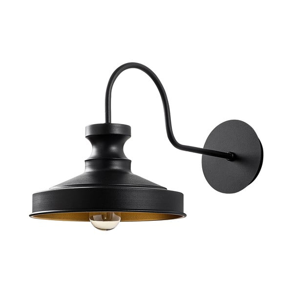 Černé nástěnné svítidlo Berceste – Opviq lights