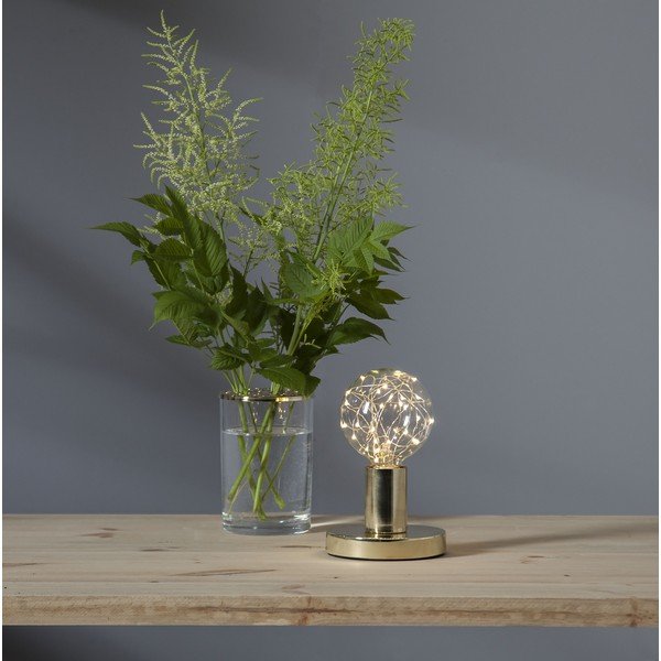 Teplá LED dekorativní žárovka E27, 1,5 W Dew Drop – Star Trading-image-1