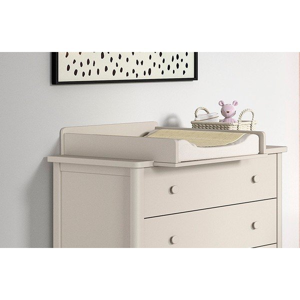 Béžová dětská komoda s přebalovacím pultem 89x90x55 cm Swingo – Vipack-image-2