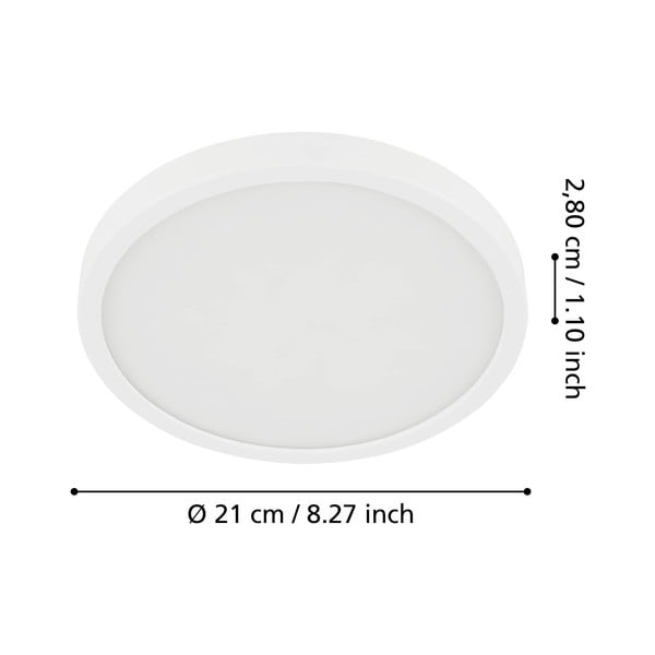 Bílé LED stropní svítidlo FUEVA 5 – EGLO-image-2