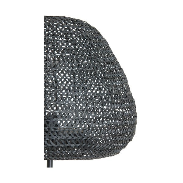 Matně černá stojací lampa (výška 162 cm) Finou – Light & Living-image-3