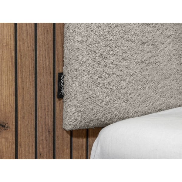 Světle šedá dvoulůžková postel s roštem 160x200 cm Lior – Bobochic Paris-image-4