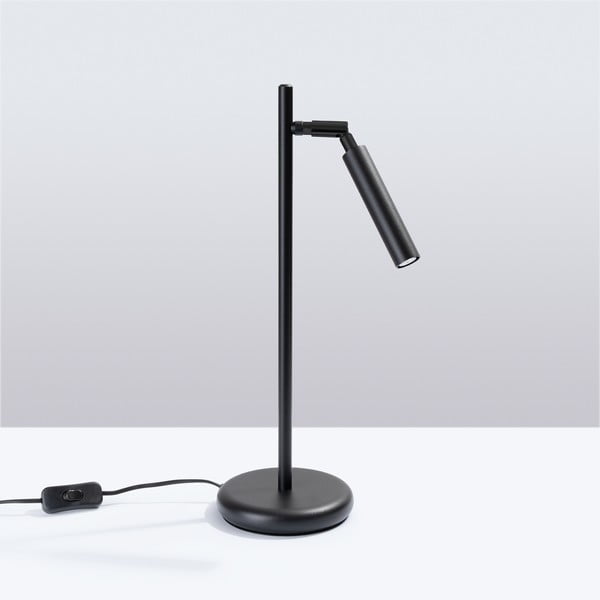 Černá stolní lampa (výška 43 cm) Fideus – Sollux-image-4