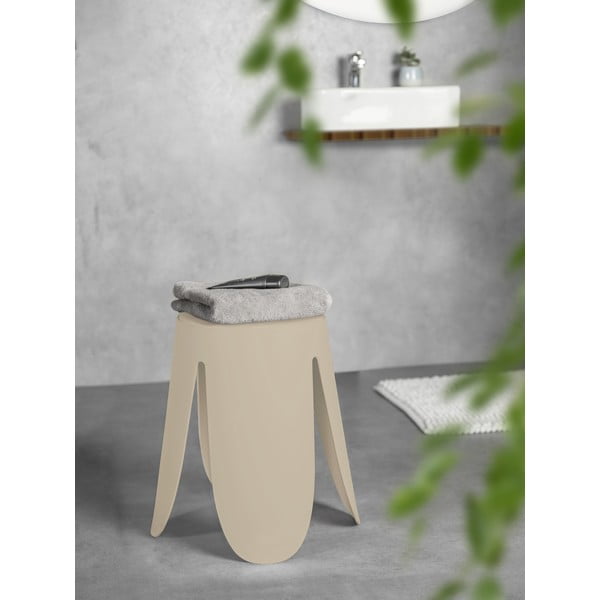 Béžová plastová stohovatelná stolička Comiso – Wenko-image-1