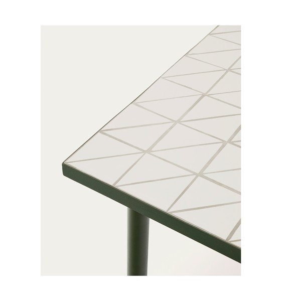 Ocelový zahradní jídelní stůl 91x182 cm Maurina – Kave Home-image-4