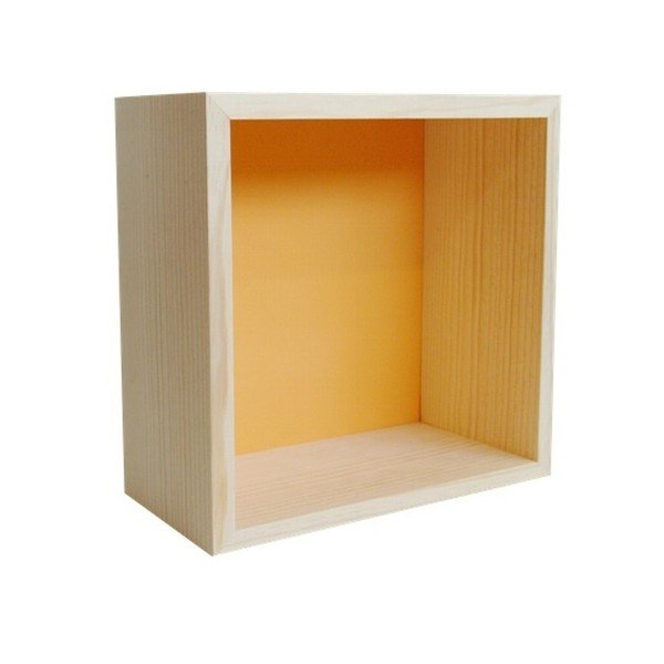 Dekorace Cubo Pattern Ocre M