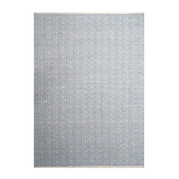 Šedo-modrý koberec Kayoom Spring, 60 x 90 cm