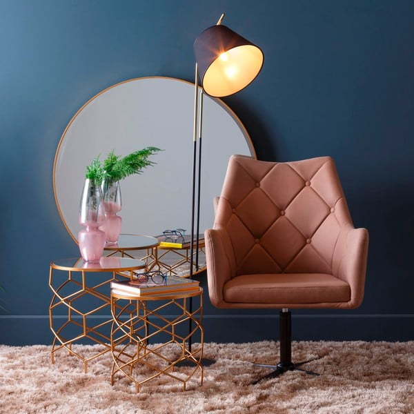 Nástěnné zrcadlo ø 100 cm Ronda – Ixia-image-1