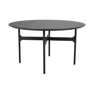 Kulatý jídelní stůl s deskou v dekoru jasanového dřeva 135x135 cm Colton - Rowico