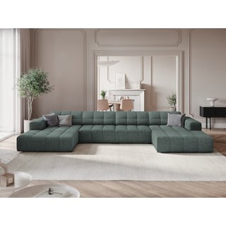 Tyrkysová rohová pohovka (do "U") Chicago – Cosmopolitan Design