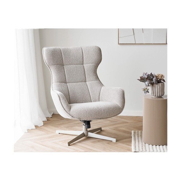 Krémové křeslo Turin – House Nordic-image-1