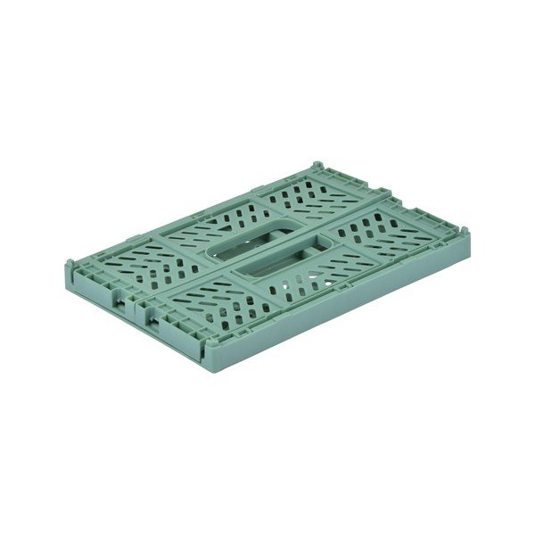 Světle zelený plastový úložný box 21x14.5x8 cm – Homéa-image-2