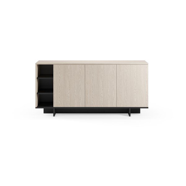 Černá skříňka 170x80x40 cm Cequoia – Marckeric