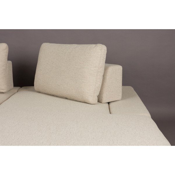 Krémová rohová pohovka (pravý roh) Shelly – Dutchbone-image-4