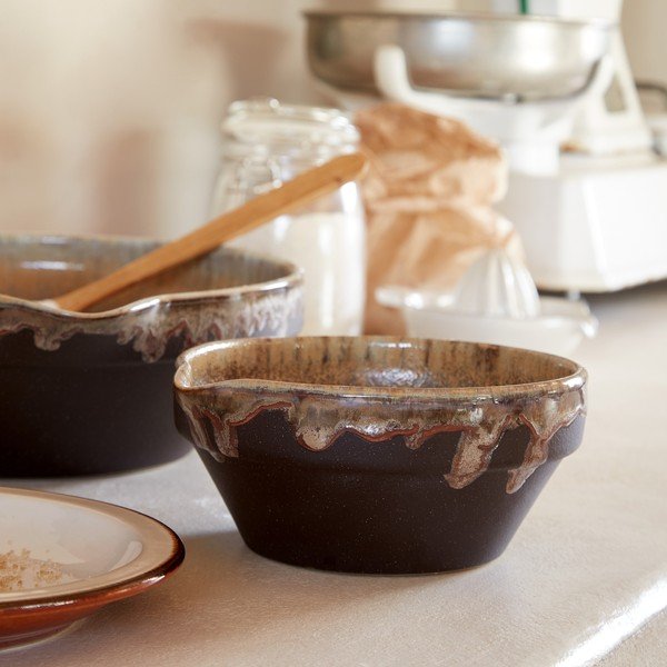 Tmavě hnědá mísa z kameniny Poterie – Casafina-image-1