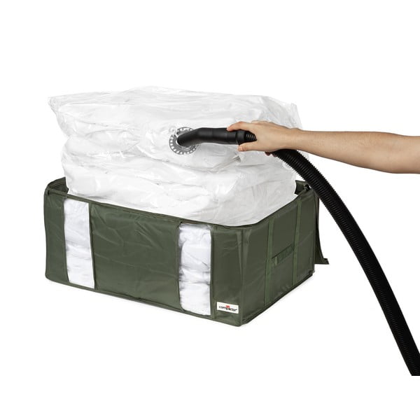 Vakuový látkový úložný box na oblečení 65x45x27 cm Ecologik – Compactor