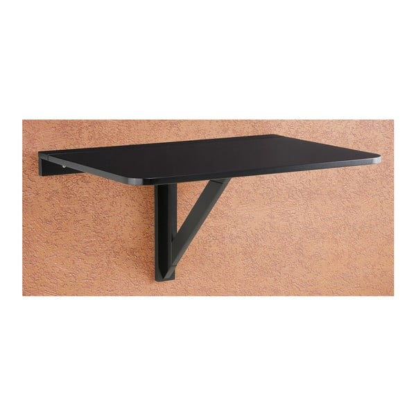 Černý skládací stůl na stěnu Støraa Trento, 56 x 80 cm-image-4